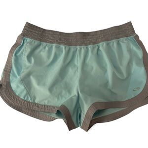 Champion Women's Aqua and Taupe Athletic Shorts